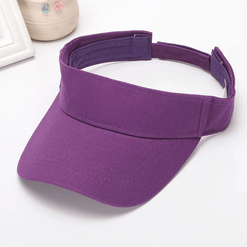 Sport Visor Hats Adjustable Empty Top Baseball Cap Sun Protection Ball Caps Golf Visor for Women