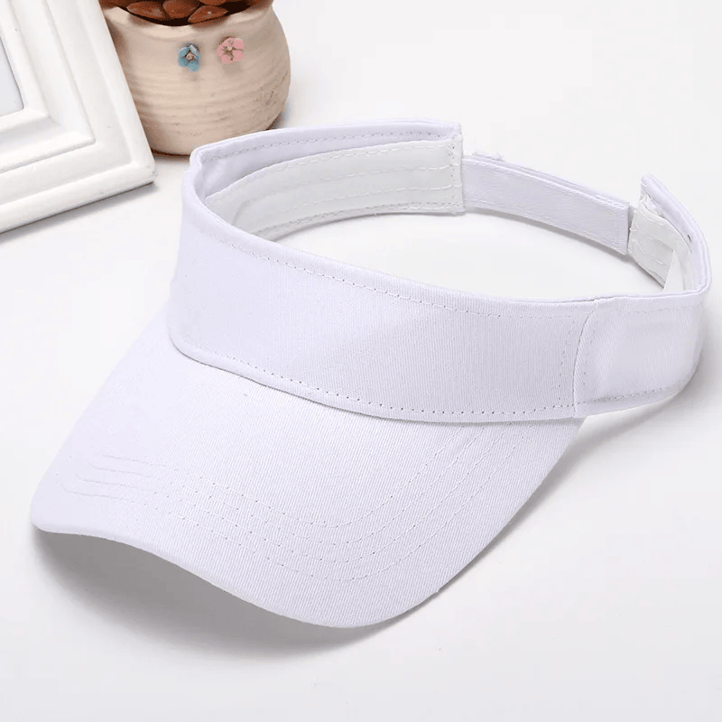 Sport Visor Hats Adjustable Empty Top Baseball Cap Sun Protection Ball Caps Golf Visor for Women