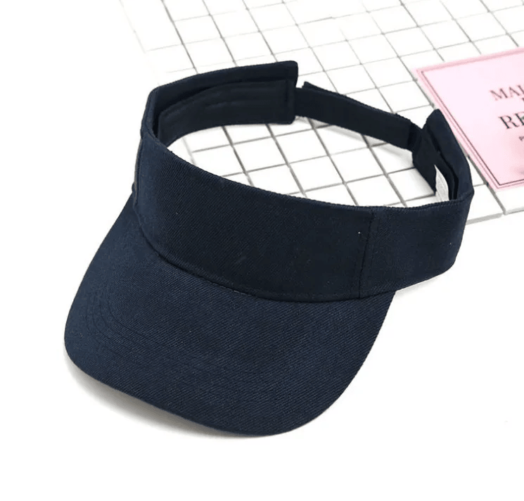 Sport Visor Hats Adjustable Empty Top Baseball Cap Sun Protection Ball Caps Golf Visor for Women