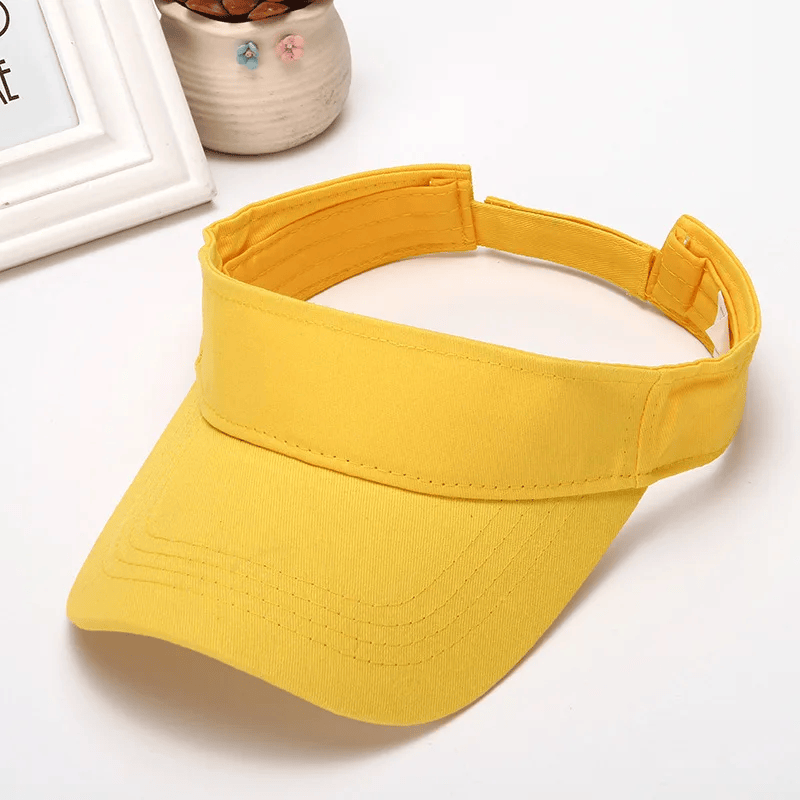 Sport Visor Hats Adjustable Empty Top Baseball Cap Sun Protection Ball Caps Golf Visor for Women
