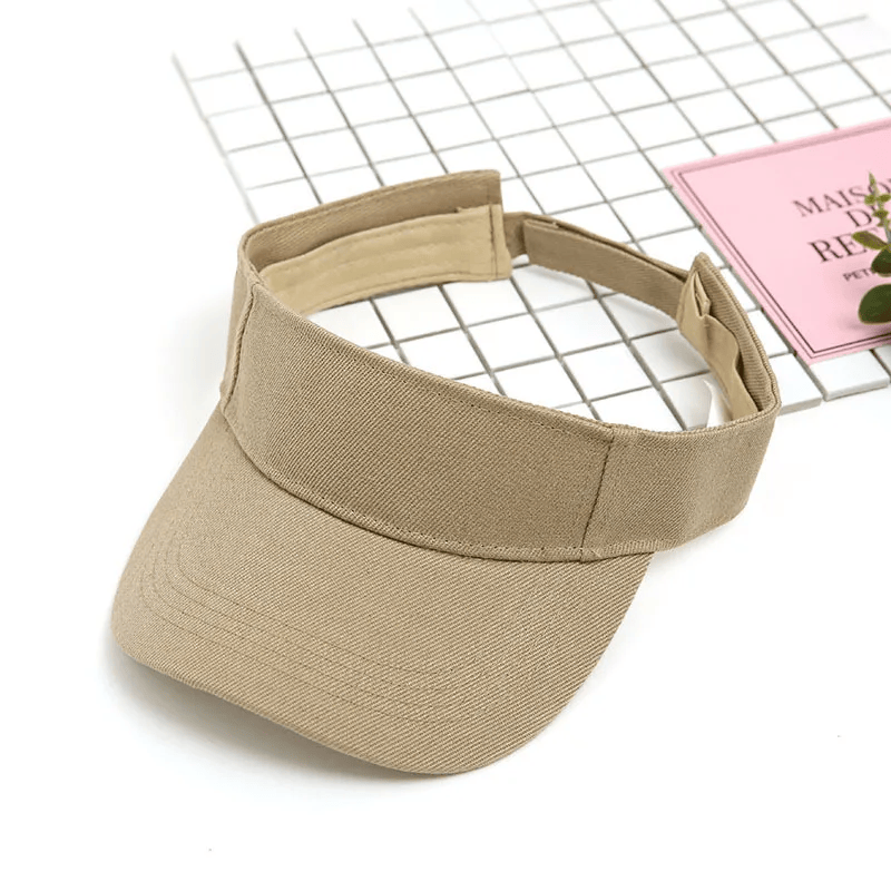 Sport Visor Hats Adjustable Empty Top Baseball Cap Sun Protection Ball Caps Golf Visor for Women