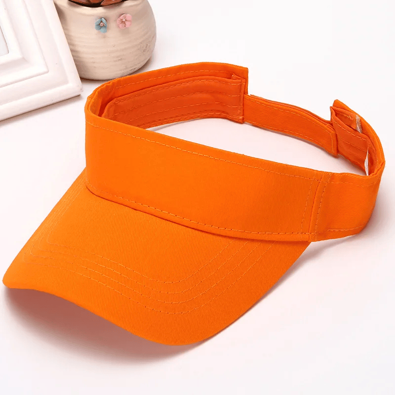 Sport Visor Hats Adjustable Empty Top Baseball Cap Sun Protection Ball Caps Golf Visor for Women