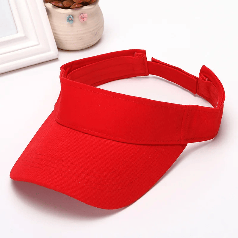 Sport Visor Hats Adjustable Empty Top Baseball Cap Sun Protection Ball Caps Golf Visor for Women