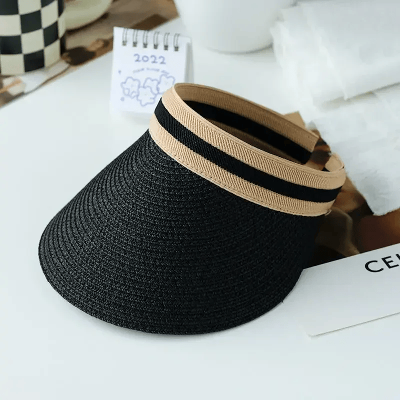 Sun Hat Anti Uv Female Outdoor Visor Cap Casual Shade Hat Straw Wide Large Brim Beach Sunhat