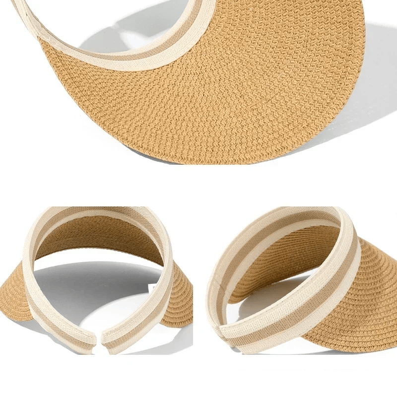 Sun Hat Anti Uv Female Outdoor Visor Cap Casual Shade Hat Straw Wide Large Brim Beach Sunhat