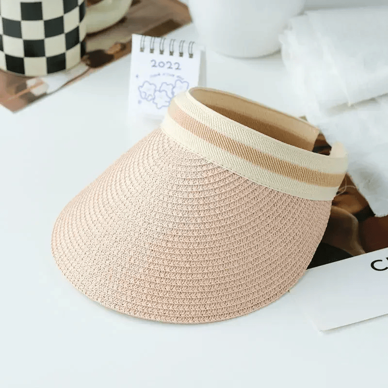 Sun Hat Anti Uv Female Outdoor Visor Cap Casual Shade Hat Straw Wide Large Brim Beach Sunhat