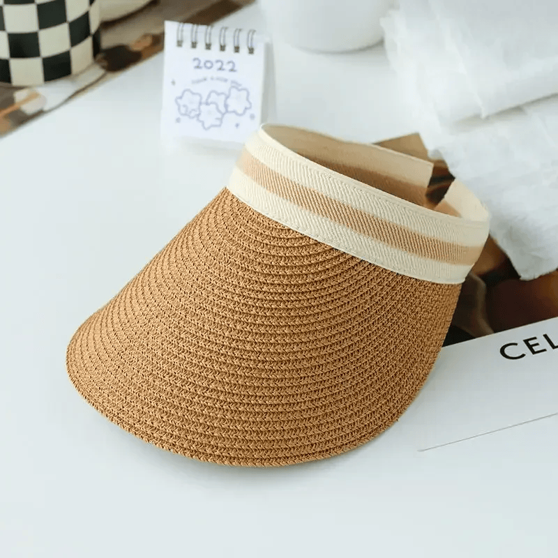 Sun Hat Anti Uv Female Outdoor Visor Cap Casual Shade Hat Straw Wide Large Brim Beach Sunhat