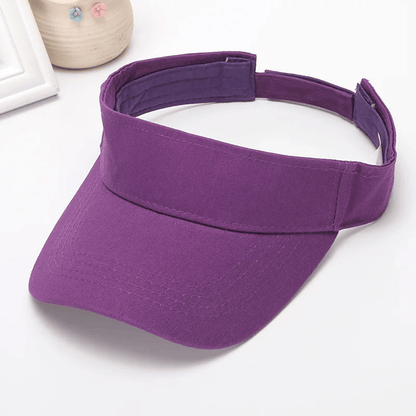 Sport Visor Hats Adjustable Empty Top Baseball Cap Sun Protection Ball Caps Golf Visor for Women