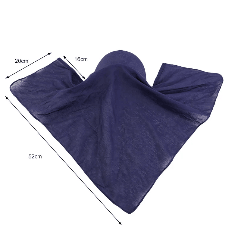 Women Brim Bandana Scarf Cap Sun Visor with Pre-Tied Turban Headscarf Head Cover Hair Loss Scarf Wrap Beach Outdoor Hat